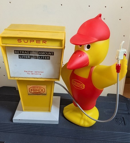 Ddr spielzeug minol zapfsäule - ddr,
