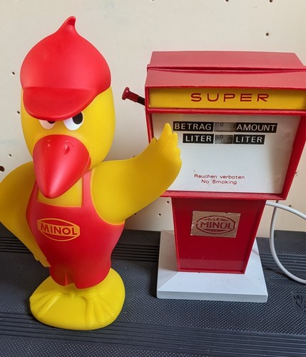 Ddr spielzeug minol zapfsäule - ddr,