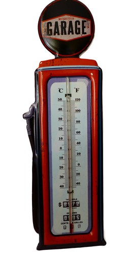 Blech thermometer garage - blech, "garage"