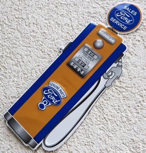 Ford gas pump großes - =,